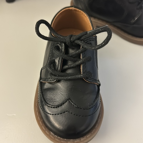 GYMBOREE Toddler Boys Formal Black Dress Shoe - size 6 - Picture 7 of 8